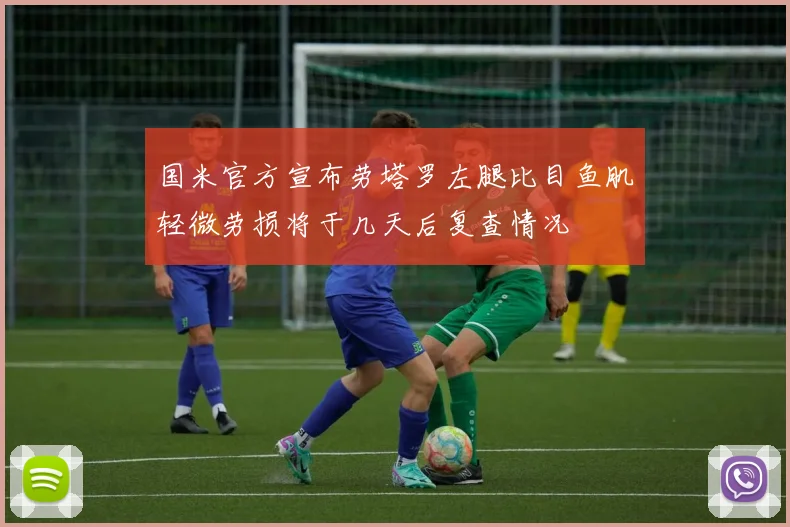 国米官方宣布劳塔罗左腿比目鱼肌轻微劳损将于几天后复查情况